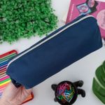 Estojo Escolar Simples Lona BLX 22 - Daterra