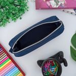 Estojo Escolar Simples Lona BLX 22 - Daterra