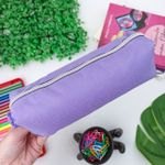 Estojo Escolar Simples Lona BLX 22 - Daterra