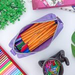 Estojo Escolar Simples Lona BLX 22 - Daterra