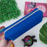 Estojo Escolar Simples Lona BLX 22 - Daterra