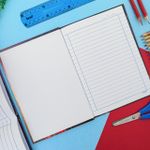 Caderno 1/4  Brochura Capa Dura Superman 14 x 20 cm 48 Folhas - São Domingos