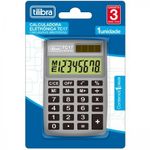 Calculadora Eletrônica de Bolso 8 Dígitos TC17 Cinza - Tilibra