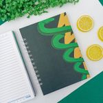 Caderno 1/4 Cursos Graduação Tamanho Pequeno 90 Folhas Espiral 14,6 x 20,8 cm - Valenetz
