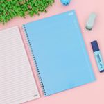 Caderno Espiral Capa Dura Universitário 1 Matéria Colors 20 x 27,5 cm 80 Folhas - São Domingos