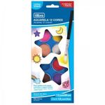 Aquarela em Pastilhas 12 Cores - Tilibra