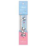 Régua 15 cm Panda Colorida Azul Tom Pastel - Tilibra