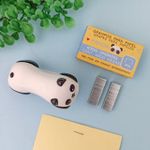 Grampeador Mini Panda + Grampos N°10 - Tilibra