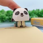Grampeador Mini Panda + Grampos N°10 - Tilibra