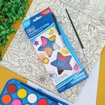 Aquarela em Pastilhas 12 Cores - Tilibra