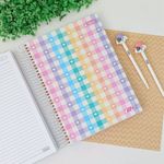 Caderno Universitário Colorido D+ 10 Matérias 200 Folhas 20 x 27,5 cm - Tilibra