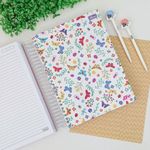 Caderno Universitário Colorido D+ 10 Matérias 200 Folhas 20 x 27,5 cm - Tilibra