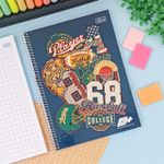 Caderno Universitário Quadriculado 1 x 1 D+ 20 x 27,5 cm 96 Folhas - Tilibra