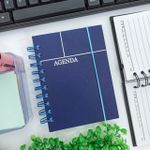 Agenda Permanente Executiva Colorida 10 x 14 cm 160 Folhas - Interponte