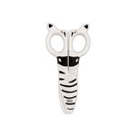 Tesoura Escolar Plástica Zoo Zebra 12 mm - Tilibra