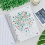 Caderno Universitário Espiral Kbom 20 Matérias 20 x 27,5 cm 400 Folhas - São Domingos