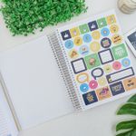 Caderno Universitário Espiral Kbom 20 Matérias 20 x 27,5 cm 400 Folhas - São Domingos