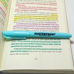 Caneta Marca Texto Tom Pastel Unidade - Masterprint
