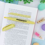 Caneta Marca Texto Tom Pastel Unidade - Masterprint