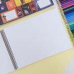 Caderno Cartografia Espiral Naruto 60 Folhas Capa Dura - São Domingos