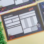 Caderno Cartografia Espiral Naruto 60 Folhas Capa Dura - São Domingos