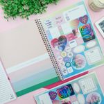 Caderno Universitário Capa Dura Espiral Mulher 20 x 27,5 cm 80 Folhas - São Domingos