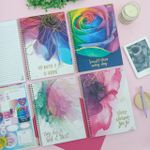 Caderno Universitário Capa Dura Espiral Mulher 20 x 27,5 cm 80 Folhas - São Domingos