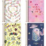 Agenda Espiral Diária Capricho 2024 12,9 cm x 18,7 cm 176 Folhas - Tilibra