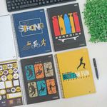 Caderno Espiral Capa Dura Universitário 1 Matérias Be Strong 20 x 27,5 cm 80 Folhas - São domingos