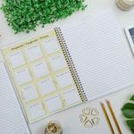 Caderno Universitário 1 Matéria Happen 20 x 27,5 cm 80 Folhas - São domingos