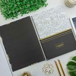 Caderno Universitário 1 Matéria Happen 20 x 27,5 cm 80 Folhas - São domingos