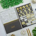Caderno Universitário 1 Matéria Happen 20 x 27,5 cm 80 Folhas - São domingos