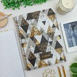Caderno Universitário 1 Matéria Happen 20 x 27,5 cm 80 Folhas - São domingos