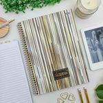 Caderno Universitário 1 Matéria Happen 20 x 27,5 cm 80 Folhas - São domingos