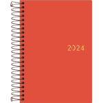 Agenda Espiral Diária Napoli Colors 2024 14 cm x 20 cm  176 Folhas - Tilibra