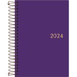 Agenda Espiral Diária Napoli Colors 2024 14 cm x 20 cm  176 Folhas - Tilibra