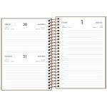 Agenda Espiral Diária Napoli Colors 2024 14 cm x 20 cm  176 Folhas - Tilibra