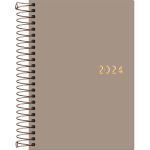 Agenda Espiral Diária Napoli Colors 2024 14 cm x 20 cm  176 Folhas - Tilibra