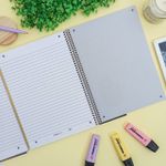 Caderno Universitário 1 Matéria Sharp Dash 20 x 27,5 cm - São Domingos