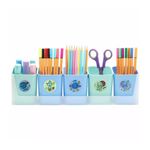 Porta Objetos Kit Mundo da Lua Tom Pastel 5 Peças - Dello