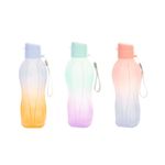 Garrafa Plástica 850 ml Degradê com Alça - Interponte