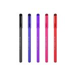 Caneta Esferográfica Ultra Bold 1.0 mm (Azul, Preto, Rosa, Roxo e Vermelho) - Cis