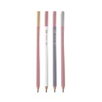 Lápis Grafite 2B Rose (Branco, Prata e Rose) - Cis