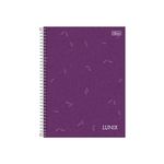Caderno Universitário Lunix 10 Matérias 20  x 27,5 cm 160 Folhas - Tilibra