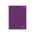 Caderno Universitário Brochura Capa Dura Lunix 20 cm x 27 cm 80 folhas - Tilibra
