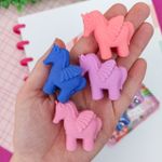 Borracha Mini Unicórnio Cores Sortidas - Importado