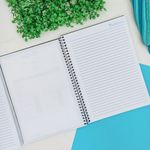 Caderno Universitário 20 x 27,5cm Cães e Gatos 10 Matérias 160 Folhas- PanAmericana