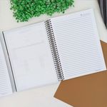 Caderno Espiral Capa Dura Universitário 20 Matérias Dark Day 20 x 27,5 cm 400 Folhas - Panamericana