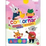Caderno de Alfabetização Contornar 8 Folhas 18,9 x 24,9 cm - Tilibra