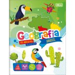 Caderno de Alfabetização Geografia Brasil 8 Folhas 18,9 x 24,9 cm - Tilibra